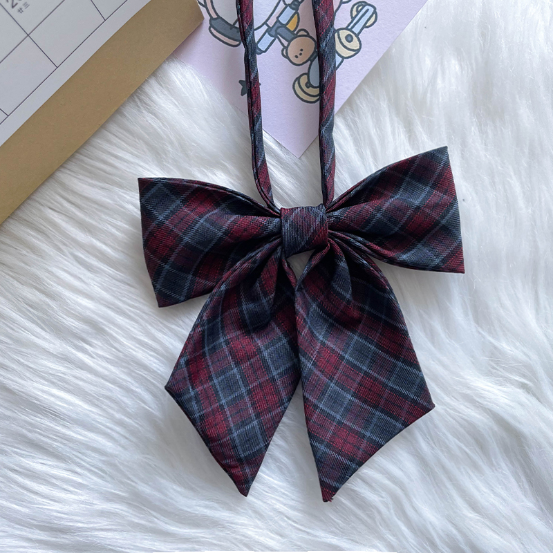 Women's Sailor Outfit Accessory - Versatile Bow Tie Collar Skirt - Pudding Bear Inspired JK Bowknot College Style Uniform Women's Sailor Outfit Accessory - Versatile Bow Tie Collar Skirt - Pudding Bear Inspired JK Bowknot College Style Uniform