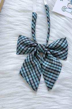 Women's Sailor Outfit Accessory - Versatile Bow Tie Collar Skirt - Pudding Bear Inspired JK Bowknot College Style Uniform