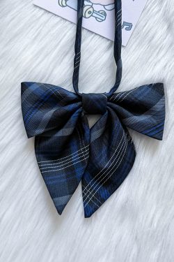 Women's Sailor Outfit Accessory - Versatile Bow Tie Collar Skirt - Pudding Bear Inspired JK Bowknot College Style Uniform