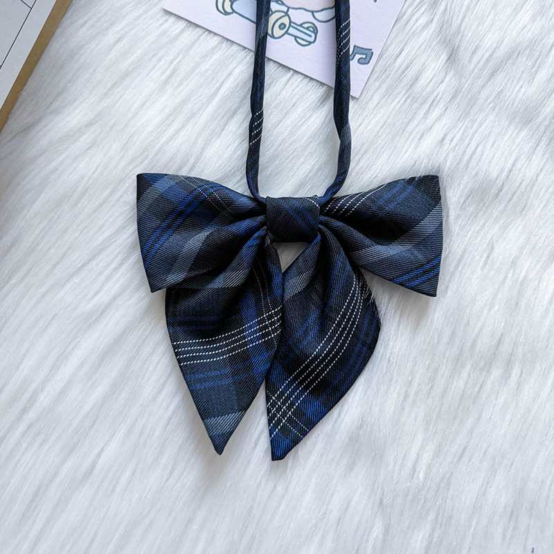 Women's Sailor Outfit Accessory - Versatile Bow Tie Collar Skirt - Pudding Bear Inspired JK Bowknot College Style Uniform Women's Sailor Outfit Accessory - Versatile Bow Tie Collar Skirt - Pudding Bear Inspired JK Bowknot College Style Uniform