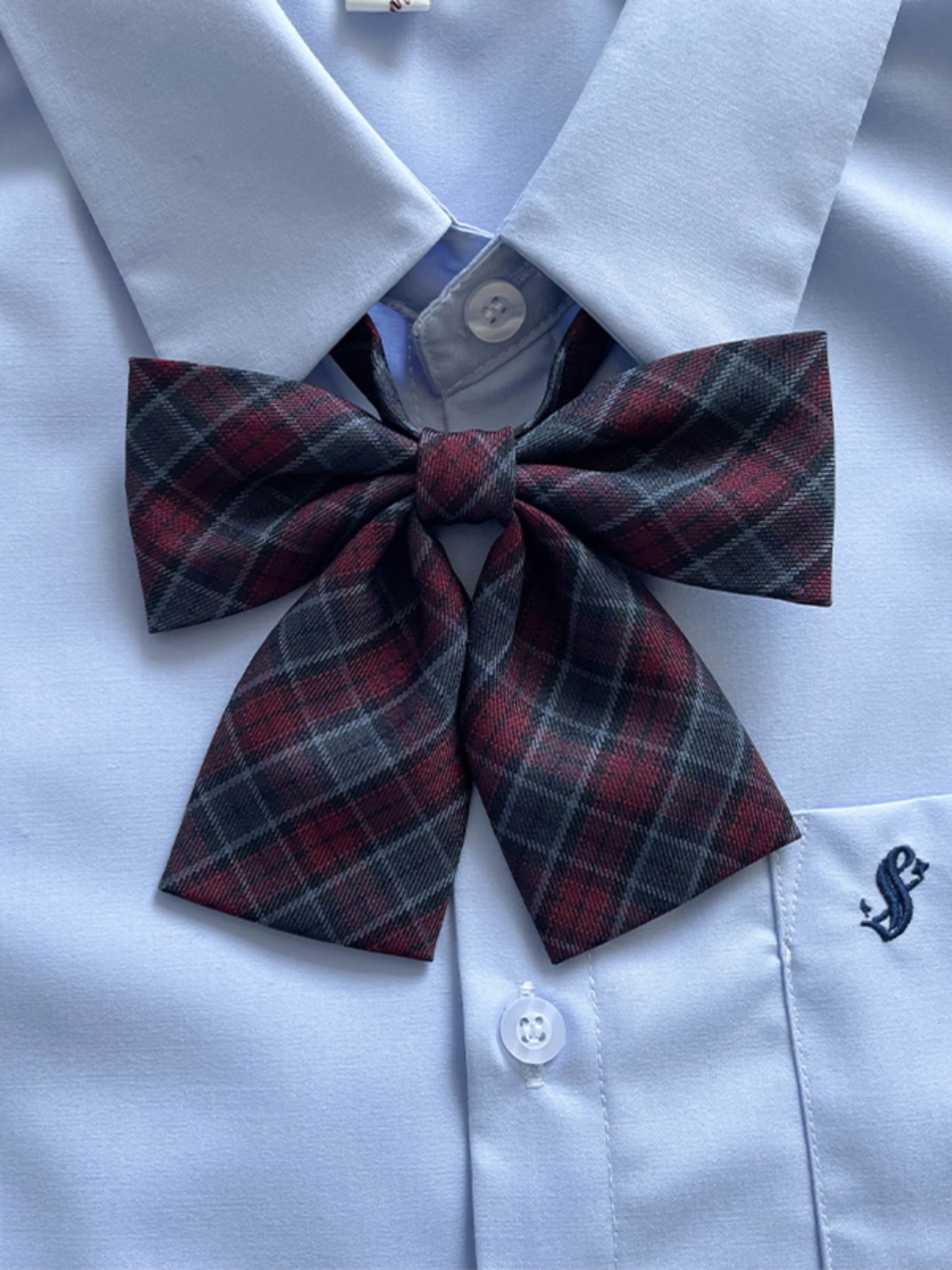 Women's Sailor Outfit Accessory - Versatile Bow Tie Collar Skirt - Pudding Bear Inspired JK Bowknot College Style Uniform Women's Sailor Outfit Accessory - Versatile Bow Tie Collar Skirt - Pudding Bear Inspired JK Bowknot College Style Uniform