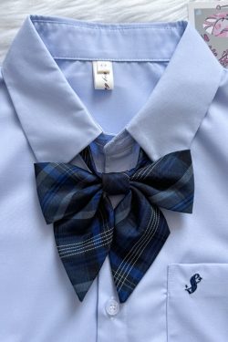 Women's Sailor Outfit Accessory - Versatile Bow Tie Collar Skirt - Pudding Bear Inspired JK Bowknot College Style Uniform