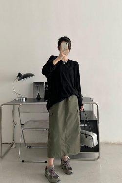 Women's Sheer Long Sleeve Sun Protection T-Shirt - Loose Fit Transparent Cover-Up with Grapefruit Print for Airy Comfort