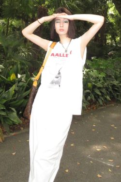 Women's Sleeveless High Street T-Shirt - American Style Cotton Vest for Summer Hip Hop, College Couple Top, Casual Fashion