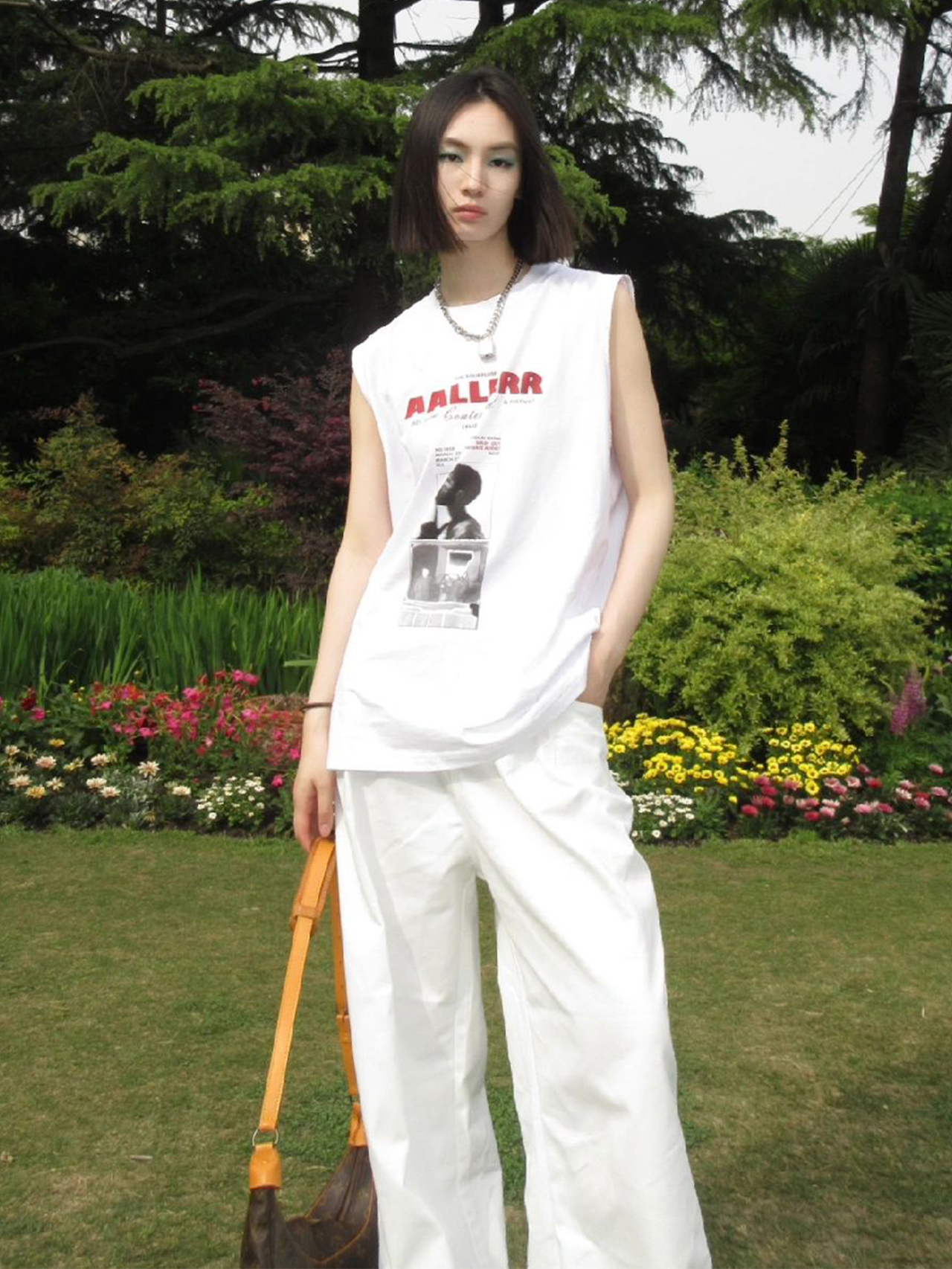 Women's Sleeveless High Street T-Shirt - American Style Cotton Vest for Summer Hip Hop, College Couple Top, Casual Fashion Women's Sleeveless High Street T-Shirt - American Style Cotton Vest for Summer Hip Hop, College Couple Top, Casual Fashion