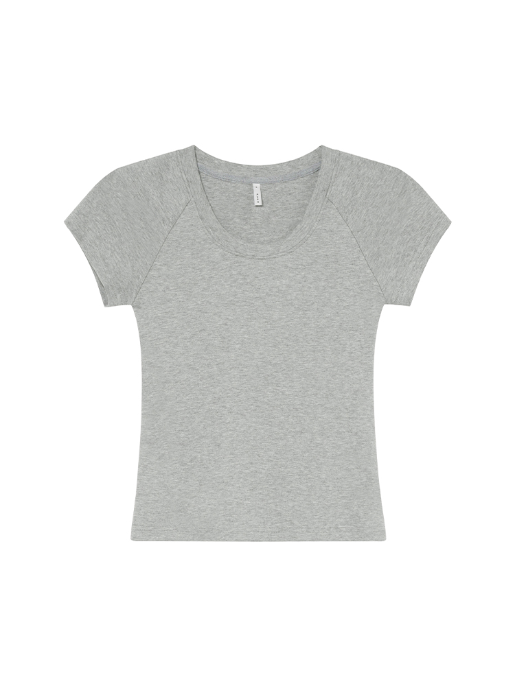 Women’s Slim-Fit Pure Cotton Short Sleeve T-Shirt - Summer 2025 Niche Design, Casual Style Top Women’s Slim-Fit Pure Cotton Short Sleeve T-Shirt - Summer 2025 Niche Design, Casual Style Top