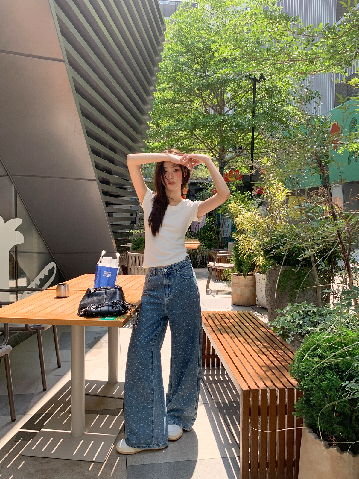 Women’s Slim-Fit Pure Cotton Short Sleeve T-Shirt - Summer 2025 Niche Design, Casual Style Top Women’s Slim-Fit Pure Cotton Short Sleeve T-Shirt - Summer 2025 Niche Design, Casual Style Top