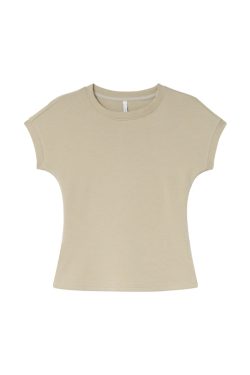 Women's Slim Fit Short Sleeve Raglan T-Shirt - Basic Style Spring/Summer Top, Simple and Elegant Fashion