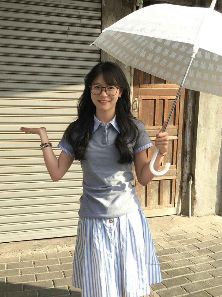 Women's Slim Fit Striped Polo Collar Short Sleeve T-Shirt, American Style Two-Piece Design, Summer Fashion Essential Women's Slim Fit Striped Polo Collar Short Sleeve T-Shirt, American Style Two-Piece Design, Summer Fashion Essential