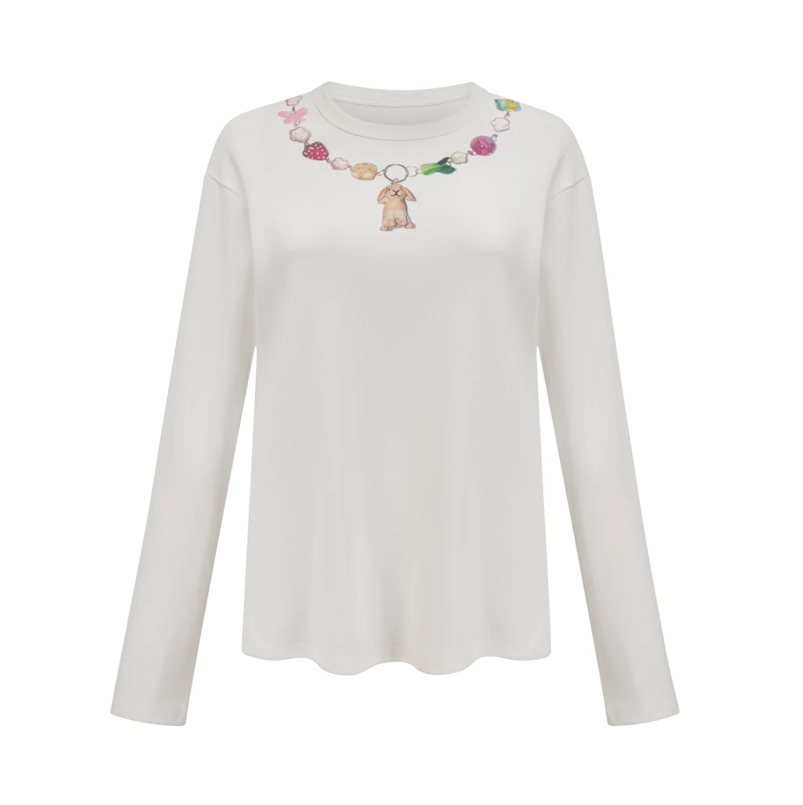 Women’s Slim Fit White Short Sleeve T-Shirt - American Retro Summer Style, Pure Cotton, Niche Design Women’s Slim Fit White Short Sleeve T-Shirt - American Retro Summer Style, Pure Cotton, Niche Design