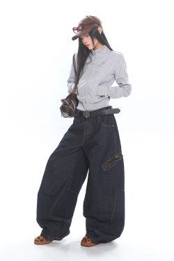 Women's Slim Fit Zipper Stand Collar Sweatshirt Jacket - Lazy Casual Long Sleeve Top for Early Spring Style