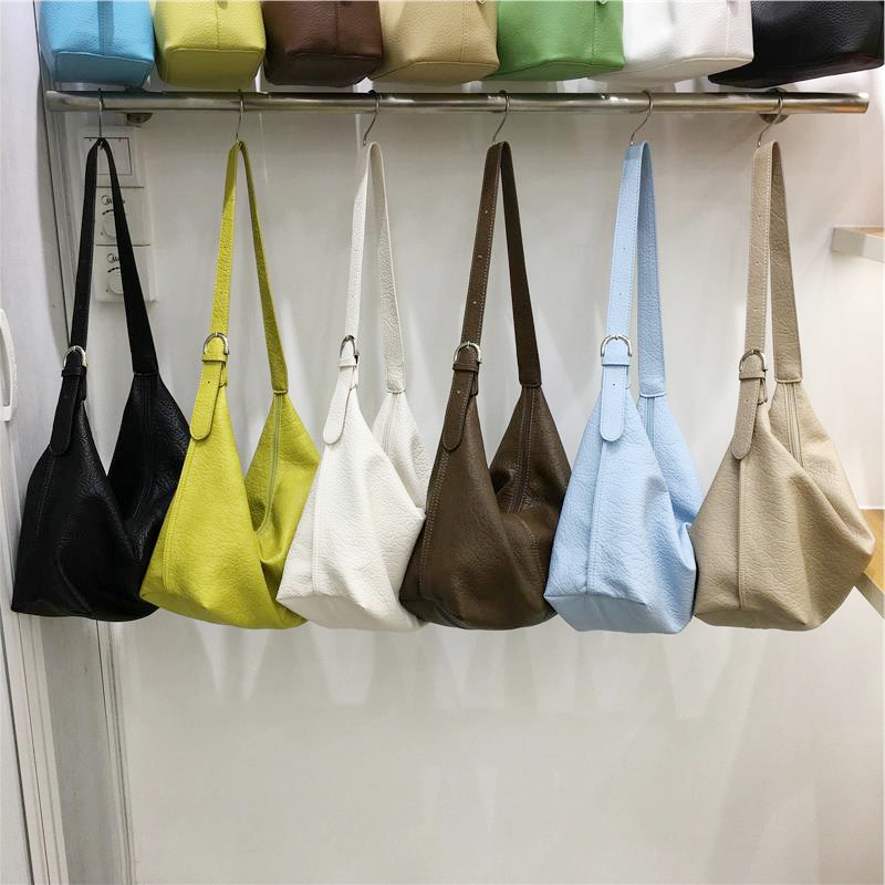 Women's Soft Leather Feel Dumpling Tote Bag - Casual Commuter Shoulder Crossbody for Summer 2025 Style Women's Soft Leather Feel Dumpling Tote Bag - Casual Commuter Shoulder Crossbody for Summer 2025 Style