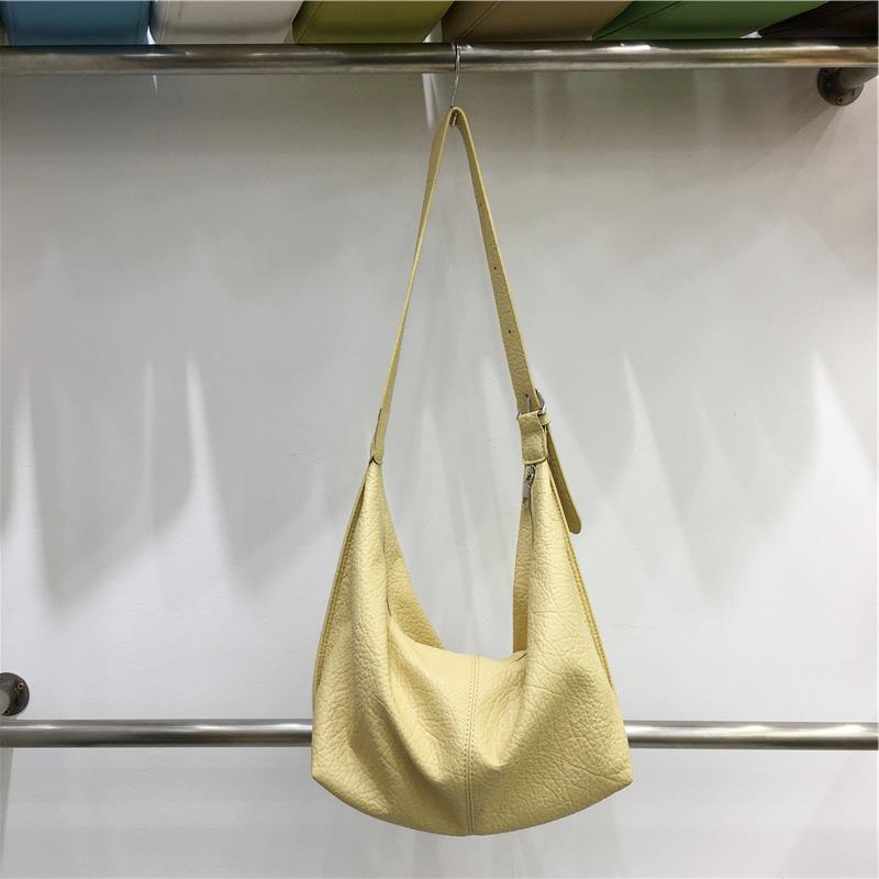 Women's Soft Leather Feel Dumpling Tote Bag - Casual Commuter Shoulder Crossbody for Summer 2025 Style Women's Soft Leather Feel Dumpling Tote Bag - Casual Commuter Shoulder Crossbody for Summer 2025 Style