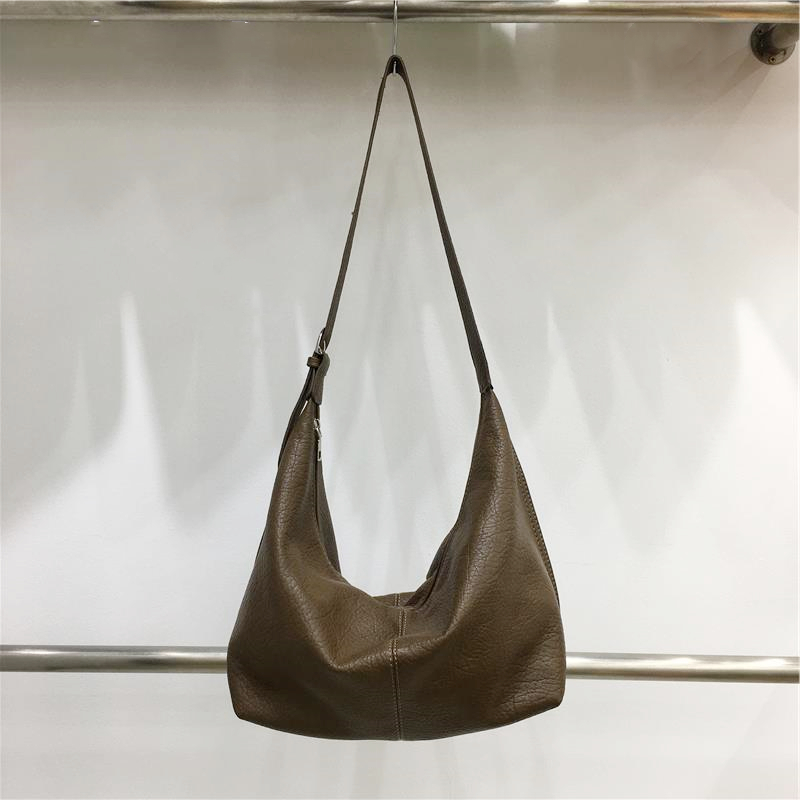Women's Soft Leather Feel Dumpling Tote Bag - Casual Commuter Shoulder Crossbody for Summer 2025 Style Women's Soft Leather Feel Dumpling Tote Bag - Casual Commuter Shoulder Crossbody for Summer 2025 Style