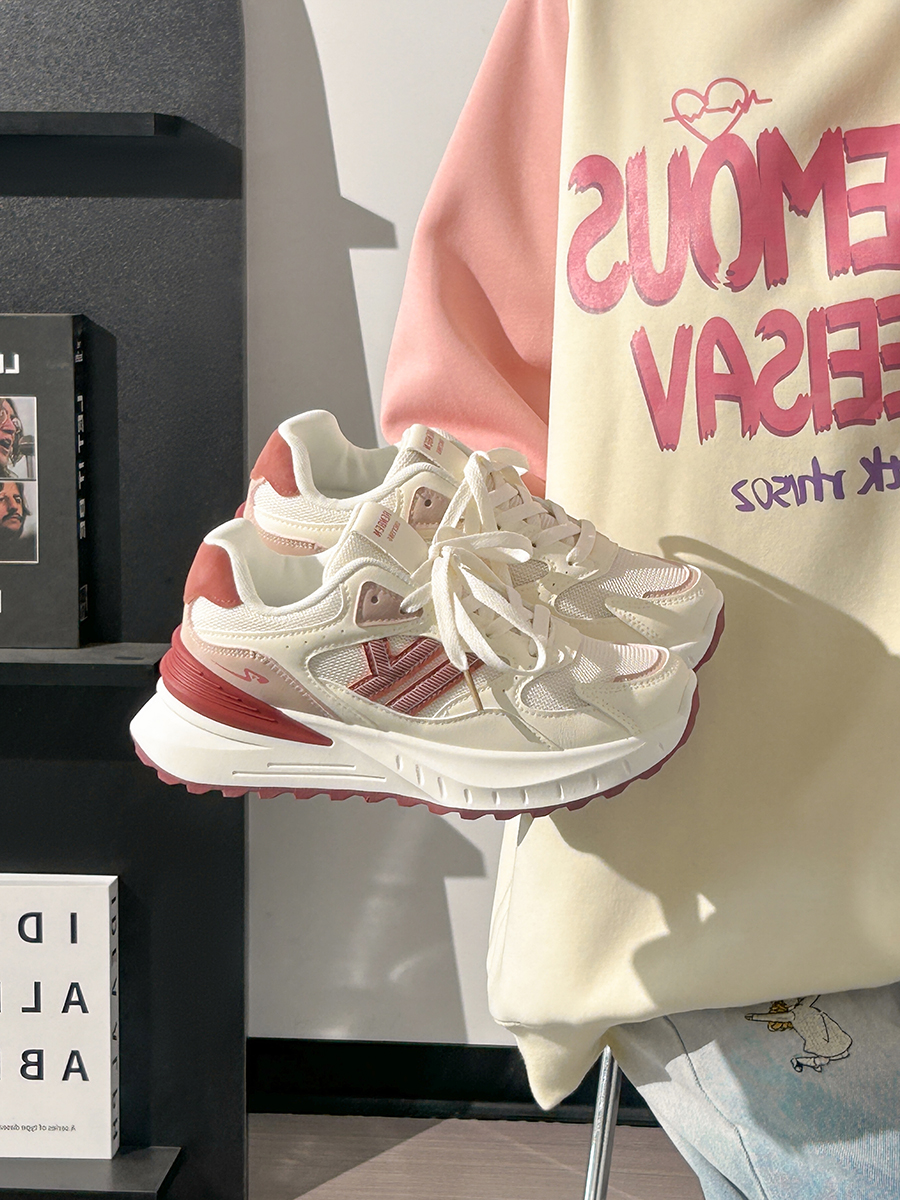 Women's Soft-Soled Mesh Sneakers - Breathable Little White Shoes, Versatile Summer 2025 Style, Trendy Dad Sneakers for Women Women's Soft-Soled Mesh Sneakers - Breathable Little White Shoes, Versatile Summer 2025 Style, Trendy Dad Sneakers for Women