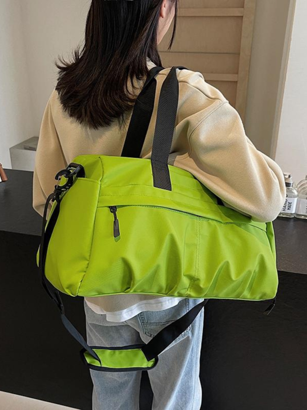 Women's Sports Training Fitness Bag - Versatile Travel Handbag for Yoga, Swimming & Business - Stylish Crossbody Bag for Short Trips Women's Sports Training Fitness Bag - Versatile Travel Handbag for Yoga, Swimming & Business - Stylish Crossbody Bag for Short Trips