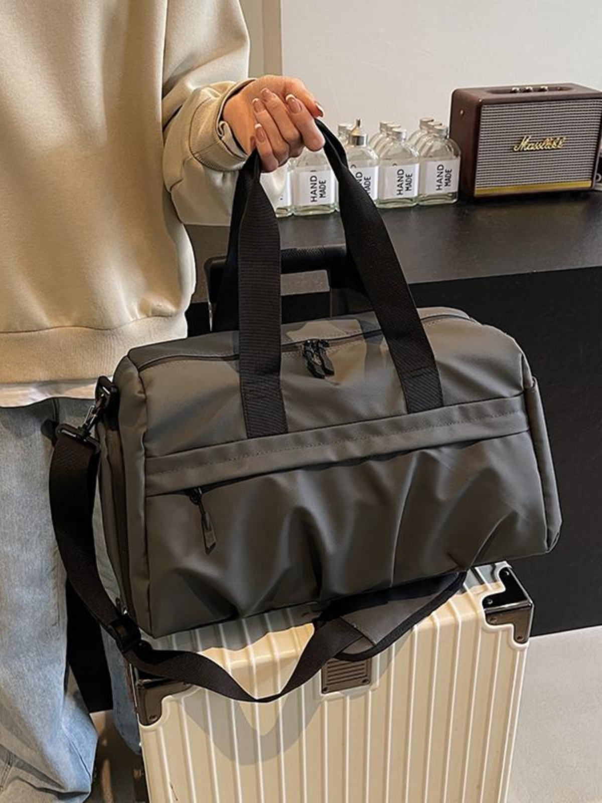 Women's Sports Training Fitness Bag - Versatile Travel Handbag for Yoga, Swimming & Business - Stylish Crossbody Bag for Short Trips Women's Sports Training Fitness Bag - Versatile Travel Handbag for Yoga, Swimming & Business - Stylish Crossbody Bag for Short Trips