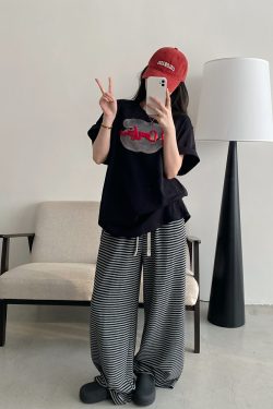 Women’s Spring Summer Short Sleeve T-Shirt - Cold Brew Inspired Two-Color Printed Embroidered Design