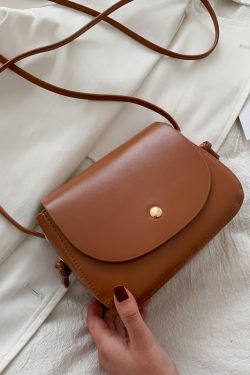 Women's Spring/Summer Saddle Crossbody Bag - Versatile Shoulder Bag Trend for 2025, Internet Celebrity Style