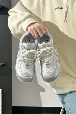 Women's Summer Ballet-Style Breathable Soft-Soled White Sneakers - Trendy Korean Design