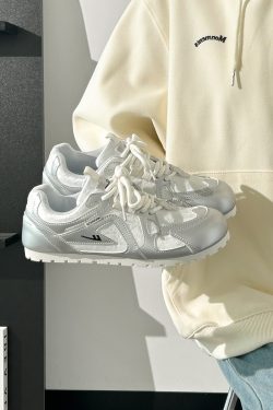 Women's Summer Ballet-Style Breathable Soft-Soled White Sneakers - Trendy Korean Design