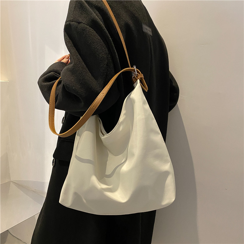 Women's Summer Canvas College Bag - Petite Korean Style Niche Design for Carrying Books - 2025 Trendy Small Tote Women's Summer Canvas College Bag - Petite Korean Style Niche Design for Carrying Books - 2025 Trendy Small Tote