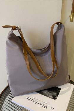 Women's Summer Canvas College Bag - Petite Korean Style Niche Design for Carrying Books - 2025 Trendy Small Tote