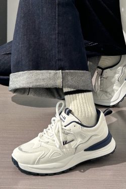 Women's Summer Mesh Breathable Casual Sports Shoes, Versatile Soft-Soled White Dad Sneakers, Korean Style for Students