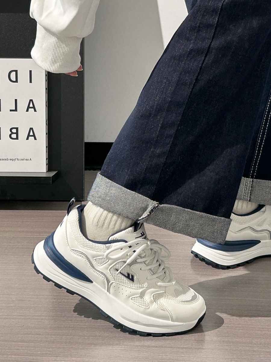 Women's Summer Mesh Breathable Casual Sports Shoes, Versatile Soft-Soled White Dad Sneakers, Korean Style for Students Women's Summer Mesh Breathable Casual Sports Shoes, Versatile Soft-Soled White Dad Sneakers, Korean Style for Students