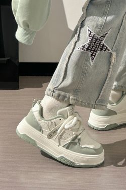 Women's Thick-Soled Big Head Shoes - Breathable White Board Shoes for Summer 2025 - Trendy Casual Footwear