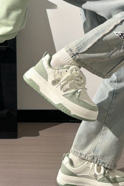 Women's Thick-Soled Big Head Shoes - Breathable White Board Shoes for Summer 2025 - Trendy Casual Footwear