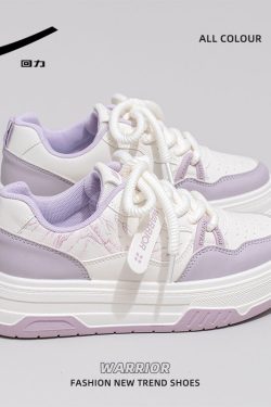 Women's Thick-Soled Big Head Shoes - Breathable White Board Shoes for Summer 2025 - Trendy Casual Footwear