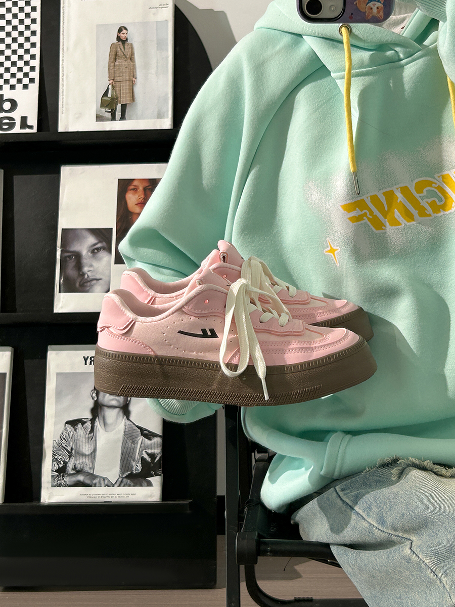 Women's Thick-Soled Canvas Shoes - 2025 Summer Korean Style Versatile Breathable Sneakers for Trendy Looks Women's Thick-Soled Canvas Shoes - 2025 Summer Korean Style Versatile Breathable Sneakers for Trendy Looks