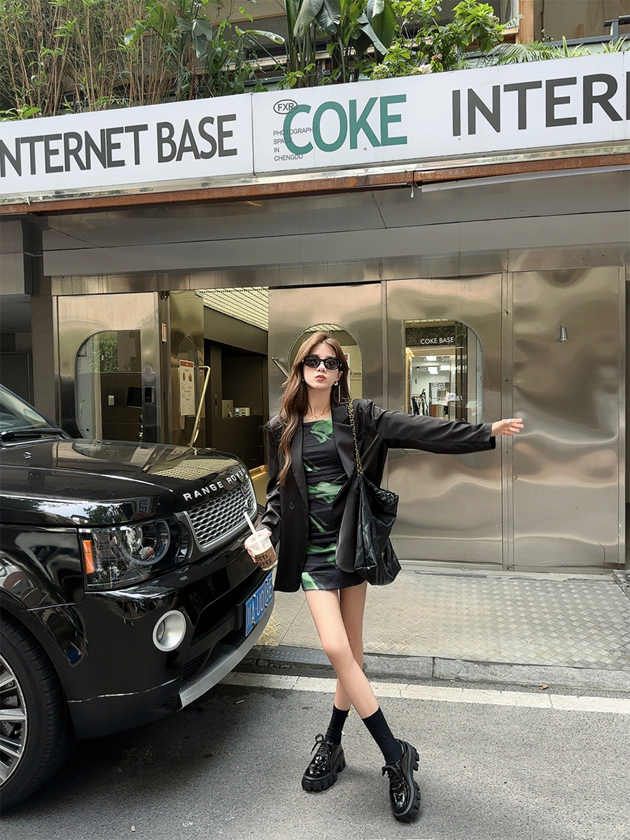 Women's Thick-Soled Height-Increasing Leather Loafers, Retro British Style Chunky Heel Platform Flats Women's Thick-Soled Height-Increasing Leather Loafers, Retro British Style Chunky Heel Platform Flats