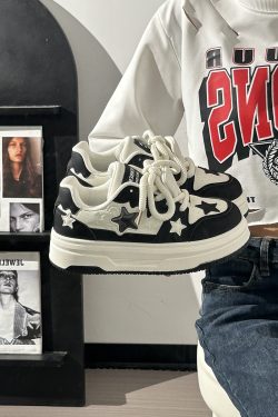 Women's Thick-Soled White Sneakers - Versatile Mesh Breathable Height-Increasing Trendy Shoes for Y2K Style