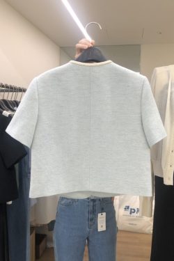 Women's Thin Blazer - Goddess Style, Fashionable Summer Short Top, Versatile Streetwear, 2025 Inspired by 90s Chic