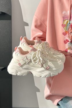 Women's Trendy Breathable Summer Sports Shoes - Thick-Soled Mesh Dad Sneakers, Soft Sole, Ins Style, Perfect for Casual Wear