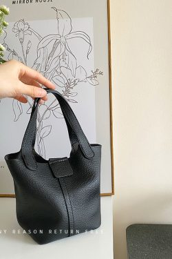Women's Trendy PU Soft Leather Bucket Bag - Versatile Casual Crossbody Shoulder Bag for Summer 2025 Fashion