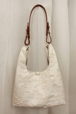 Women's Vintage Floral Handmade Crossbody Bag - Large Capacity, Versatile Design for Spring and Summer 2024 Fashion