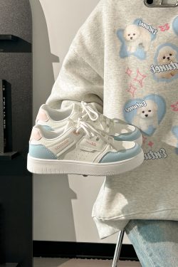 Women's White Canvas Sneakers - Lightweight, Breathable Mesh Summer Shoes, Korean Style Versatile Trendy Sports Footwear for Students