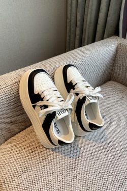 Women's White Height-Increasing Sneakers 2025 - Versatile Thick-Soled Casual Sports Shoes for Students
