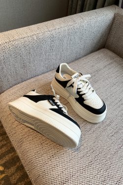 Women's White Height-Increasing Sneakers 2025 - Versatile Thick-Soled Casual Sports Shoes for Students