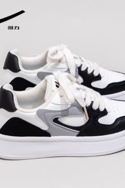 Women's White Sneakers 2025 - Breathable Simple Board Shoes for Students, Korean Style, Versatile Casual Footwear, Trendy INS Fashion
