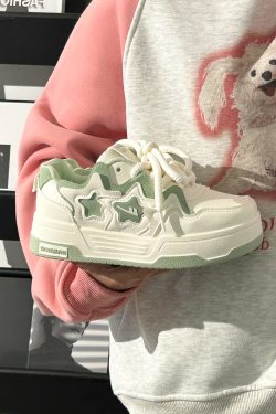 Women's White Thick-Soled Sneakers - Breathable Summer Board Shoes, Versatile Niche Design for Everyday Wear