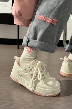 Women's White Thick-Soled Sneakers - Breathable Summer Board Shoes, Versatile Niche Design for Everyday Wear