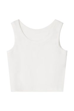 Women's Wide-Edged Round Neck Slim-Fit Short Vest Camisole Top - Summer 2025 Fashion, Trendy Casual Style