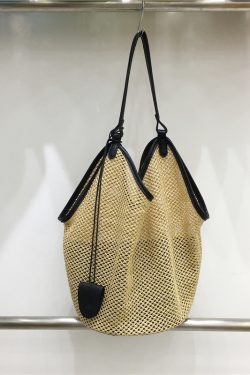Woven Straw Tote Bag for Summer 2025 - Large Capacity Casual Shoulder Bag for Vacation and Everyday Use