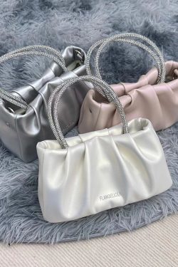 Wrinkled Cloud Bag for Women - 2023 Summer Niche Design, Trendy Crossbody Handbag with Chain, Versatile Fashion Accessory
