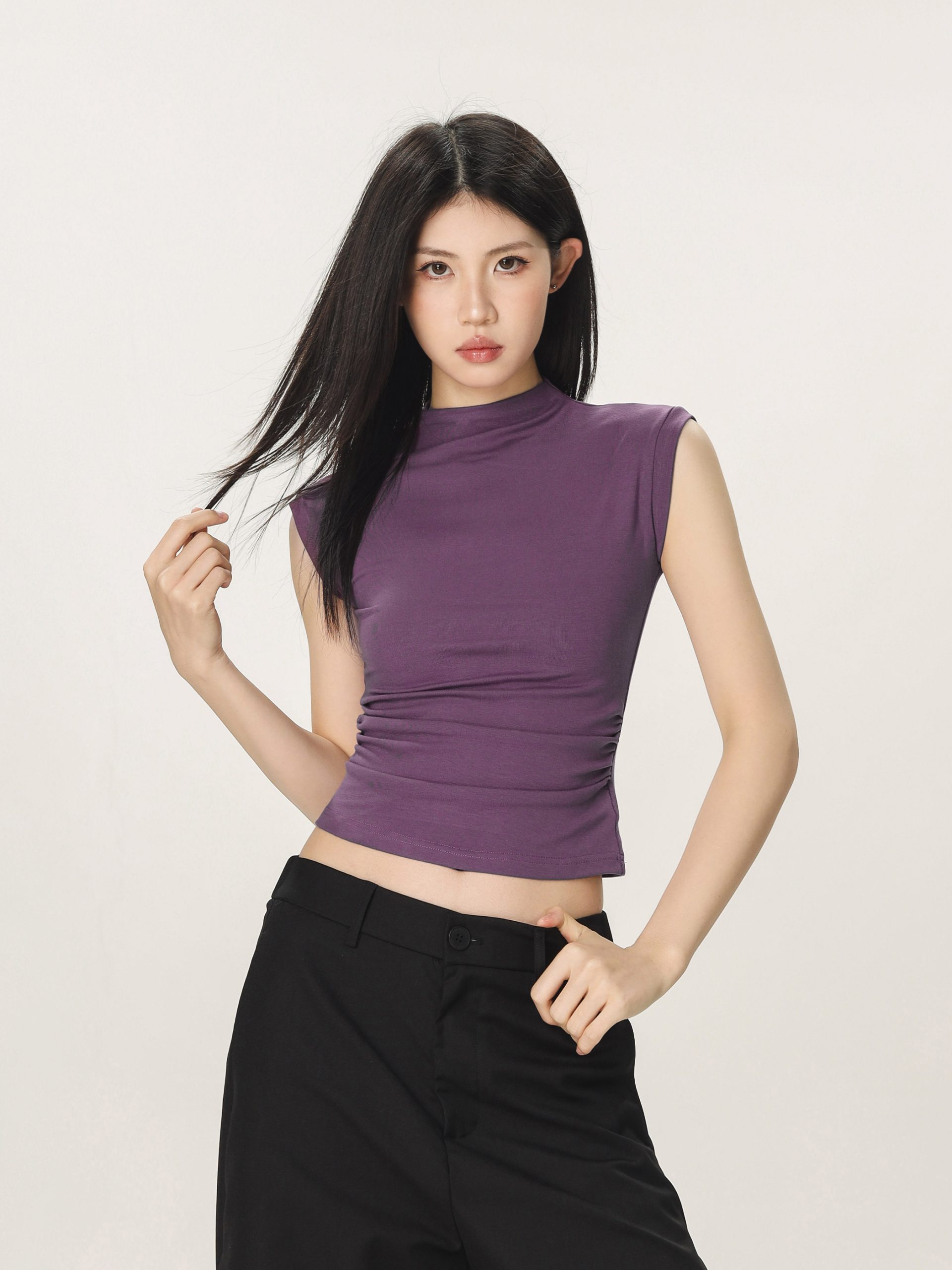 Y2K Casual Sleeveless Top for Women - High-End Feel Beer Captain American Style Y2K Casual Sleeveless Top for Women - High-End Feel Beer Captain American Style