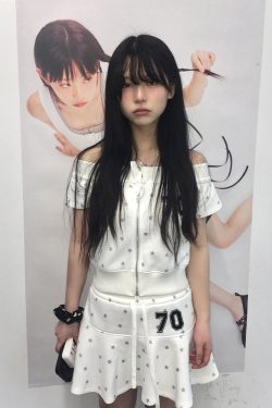 Y2K Summer Star Print Off-Shoulder Top & Slim-Fit Skirt Two-Piece Sports Suit for Women - American Style Sweet & Spicy Look